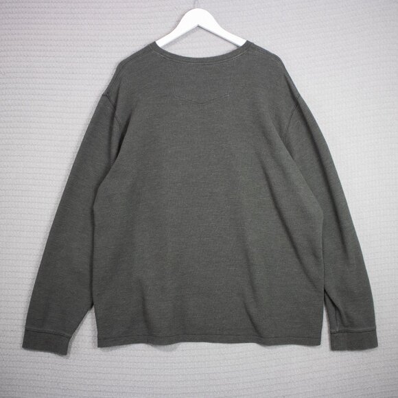 Eddie Bauer Gray Waffle Thermal Longsleeve - Picture 2 of 7
